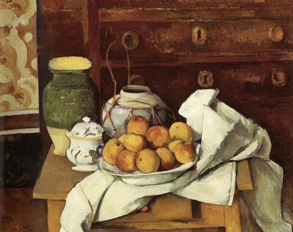 Paul Cezanne Nature morte avec commode china oil painting image